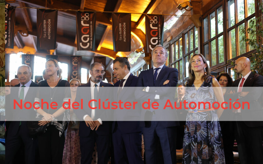 La IV edición de la Noche del Clúster de Automoción reúne a la industria del automóvil aragonesa