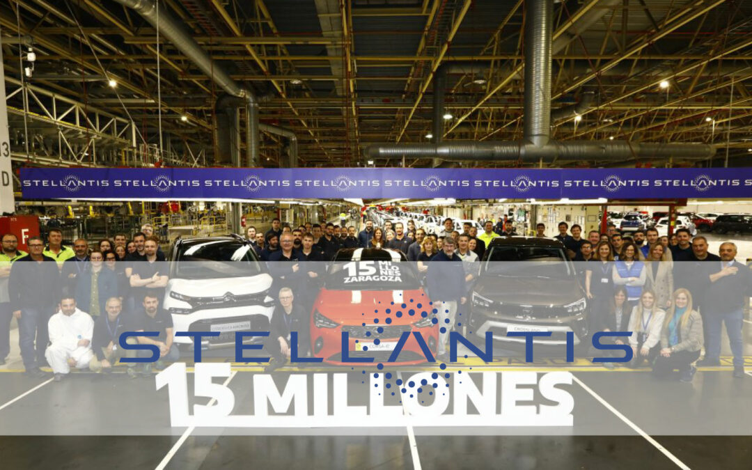 Stellantis Zaragoza produce su vehículo 15 millones