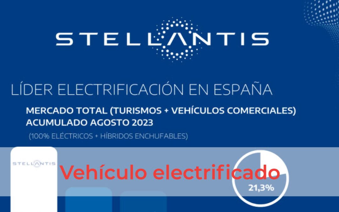 Stellantis lidera los mercados de vehículos híbridos enchufables y eléctricos en los ocho primeros meses del año